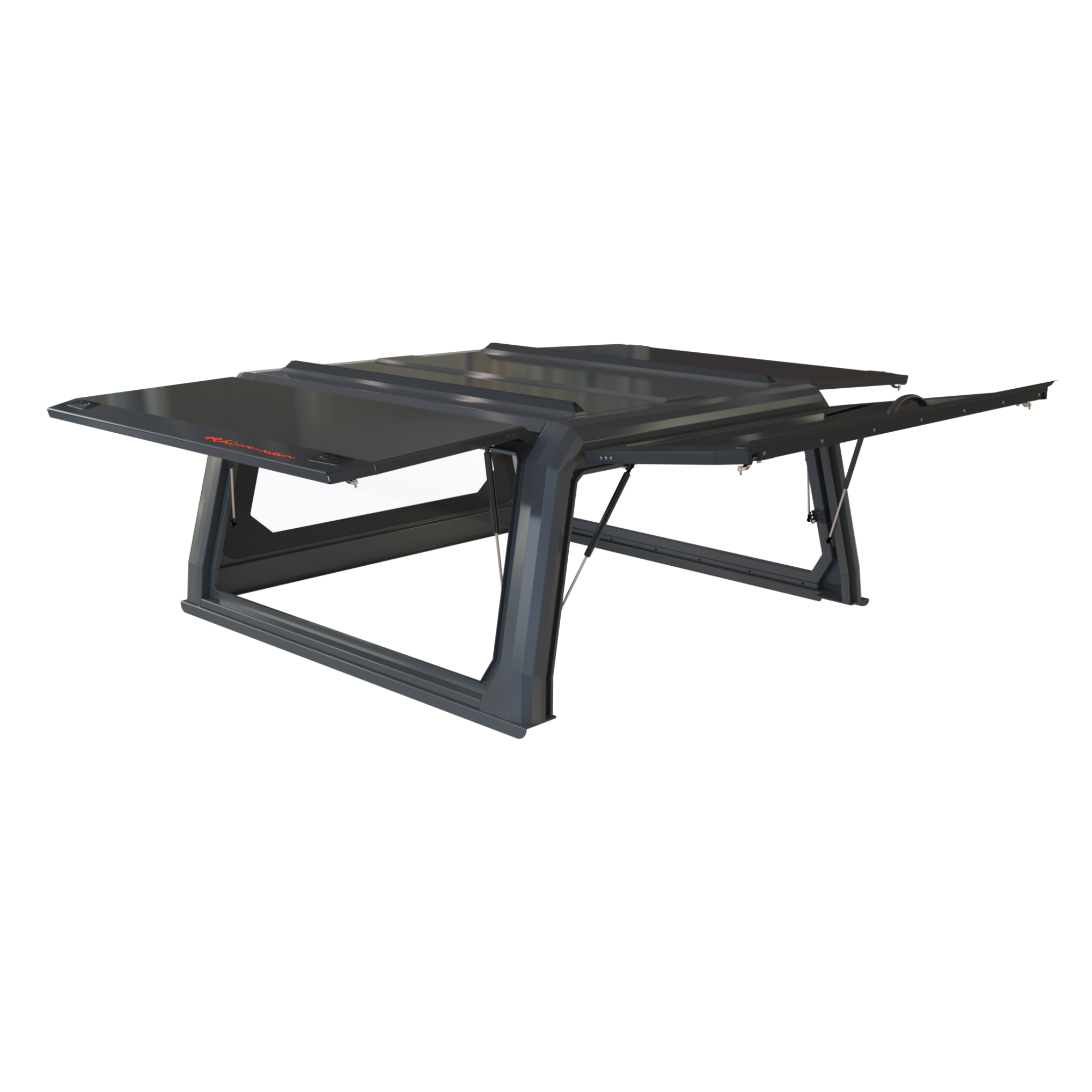 Rhinoman Xpedition Canopy - Toyota Land Cruiser 79 D/C - All Black - Image 2